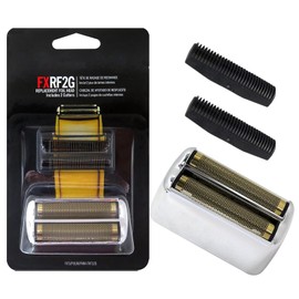 Xspeedonline Double Foil and Cutters Replacement Set Fit for Foil Shaver-Silver