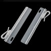 Adjustable Pinch Pleat Hook ZZLZX 16PCS Plastic Ratchet System Adjustable