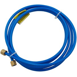 Supplying Demand 48316 8 Feet PEX Ice Maker Water Connector with Captured Brass Nuts 1/8 Inch ID 1/4 Inch OD