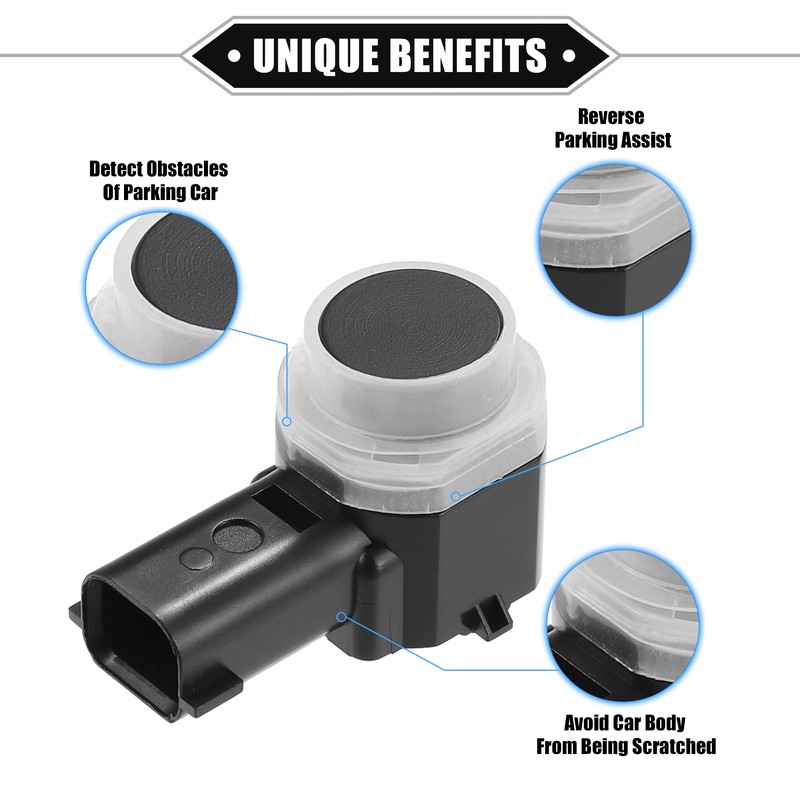 QUARKZMAN PDC Reverse Parking Aid Sensor Compatible with Ford Flex