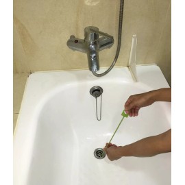 SDI SDY 26 inch Snake hair drain clog - red