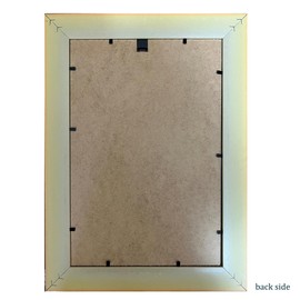 Needzo Virgin of Iveron & Christ the Teacher Gold Foil Icons in Ornate Gold Toned Frame, Covered with Glass, Made in Ukraine, 14.5 x 10.5 Inches