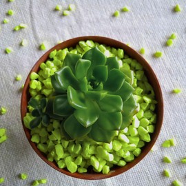 YOKIVE 100 Pcs Glow in The Dark Rocks, Glowing Stones Luminous Decorative Pebbles, Great for Garden, Yard, Pool, Fish Tank, Walkways (Green, 10-15-mm)