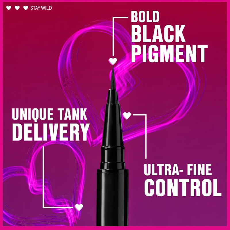 wet n wild Mega Last Breakup Proof Liquid Eyeliner -