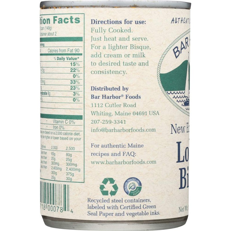 Bar Harbor Lobster Bisque 10.5 OZ(Pack of 2)