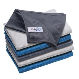 Pella Microfibre Cloths Pack of 2 6 Window Cloths Streak-Free Car Care Cleaning Cloths Kitchen Cleaning Cloths and Cleaning Cloths without Cleaning Agents, Microfibre Cloths Car, Dust Cloths Cleaning