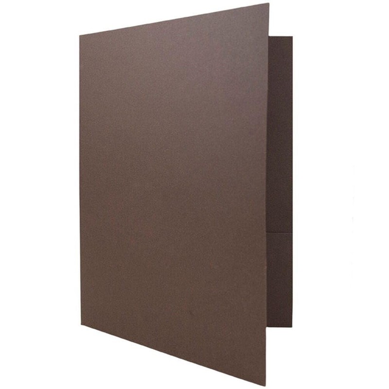 LUXPaper 9" x 12" Presentation Folders | Two Pocket |