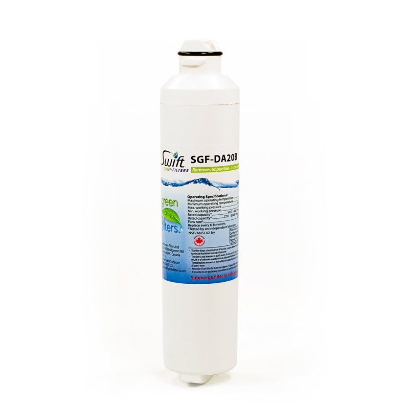 Swift Green Filters SGF-DA20B Compatible Refrigerator Water Filter for DA29-0020B,DA2900019A,DA2900020A,DA97-08006A-B