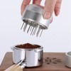 Coffee Needle Distributor with Base Effective Dispersion Rust Resistant Stainless