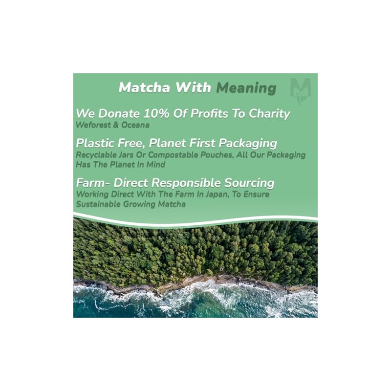 Matchaeco Smooth Ceremonial Grade Matcha Powder 50g