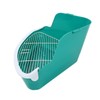 Small Animal Litter Box Fanshaped Rabbit Corner Toilet Box Potty