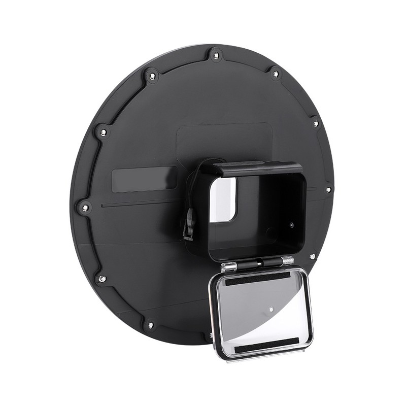 TELESIN Professional Dome Port Waterproof Case Housing for GoPro Hero