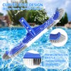Unipool Pool Brush Head, 17" Pool Brushes for Cleaning Pool