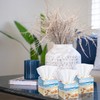 Fourluoo 12 Pack Summer Facial Tissues Cube Face Boxes 600