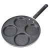 4 Holes Non Stick Coating Frying Pan Home Kitchen Cookware