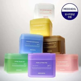 Mediheal 8/10~16 Season's lowest price Mediheal square toner pads, 8 types, choose 1 1002353 PDRN pore elasticity pads, 100 sheets / 8/10~16 시즌최저가 메디힐 네모 토너패드 8종 택 1 1002353 피디알엔 모공탄력 패드 100매