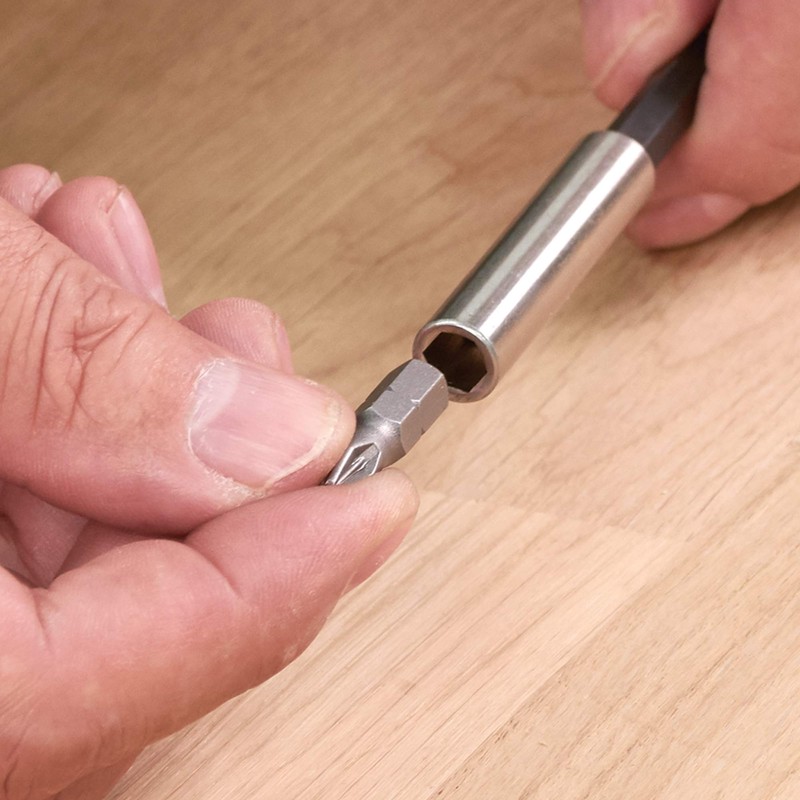 Trend Snappy 58mm Magnetic Bit Holder for 25mm Screwdriver Bits,