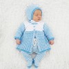 ShiFio's Patterns Knitting Pattern for Baby Cardigan, Hat and Leggings,