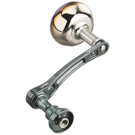 LIVRE Light Arm 65 EP37 Knob for Daiwa (Gunmeta Plate + Titanium G)