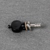 FLEOR 4pcs Black Ukulele Tuning Pegs Pin Machines Tuners String