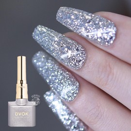 Divock Divok DG01 Silver Diamond Glitter Gel Single Item / 디보크 DG01 실버다이아 글리터젤 단품