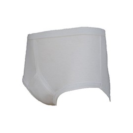 P&S Healthcare Ltd MENS TRADITIONAL Y FRONT INCONTINENCE PANT - WHITE