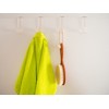 SOMA Door Hooks Transparent 14 mm Set of 10 for