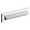 Merriway BH03414 Letter Box Plate 343mm x 80mm White With