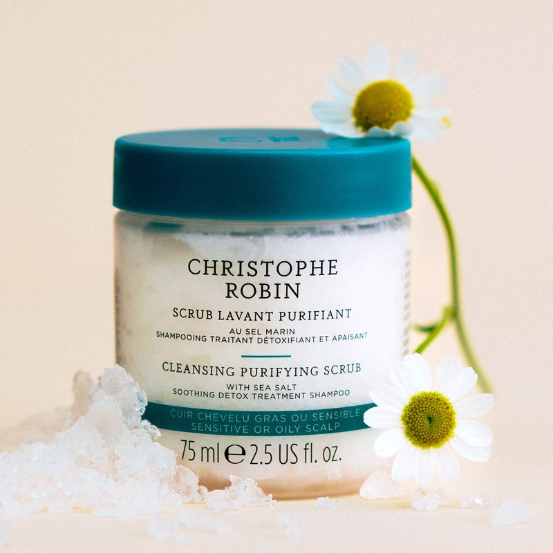 Christophe Robin Cleansing Purifying Scrub With Sea Salt 75ml