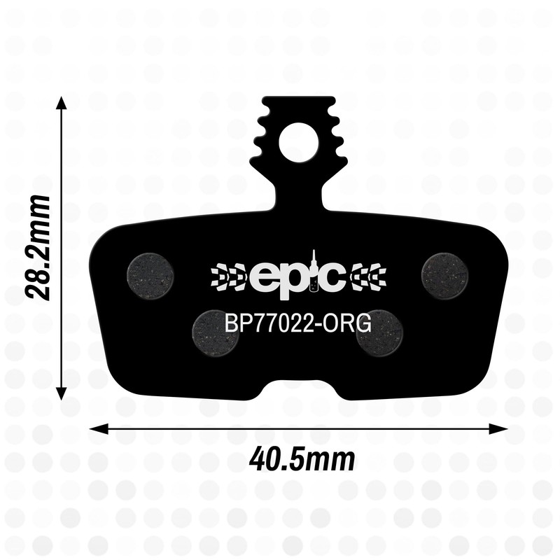 epic Disc Brake Pads for SRAM DB8, Motive, Code, Code
