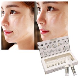 Chamos egf collagen lifting, pore tightening, wrinkle improvement, fine wrinkles, skin elasticity, turnover, anti-aging ampoule mask / egf 콜라겐 리프팅 모공수축 주름개선 잔주름 피부탄력 턴오버 안티에이징 앰플마스크