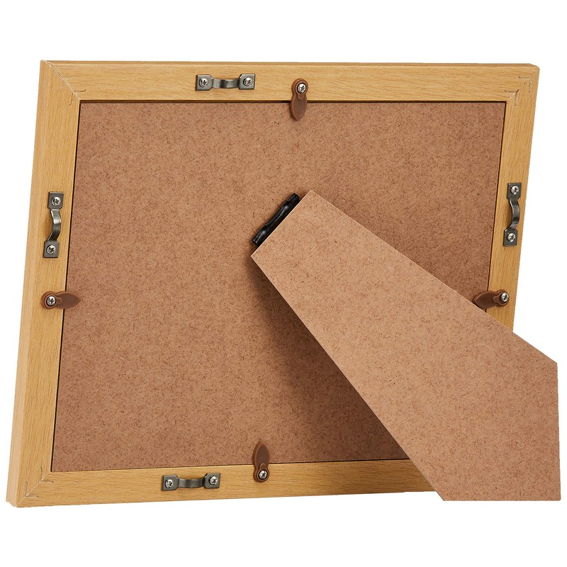 Fujicolor Wooden Picture Frame YM-9 Cabinet 2L Natural Wood 407567