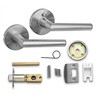 Berlin Modisch Privacy Lever Door Handle Sleek Round Easy to