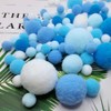 Pack of 500 Colourful Pompoms for Crafts, Colourful Pompoms, 10/15/20/25/30