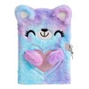 Bangbobi Plush Diary Girls with Lock - A5, 80 Pages,