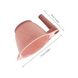 Mobestech 2 Piezas Juego De Tazones De Tinte Tazón De Tinte Para El Cabello Mezcla De Colores Para Salon Recipiente Para Mezclar De Acero Tazones Para Páginas De Alta Calidad Rostro Teñir