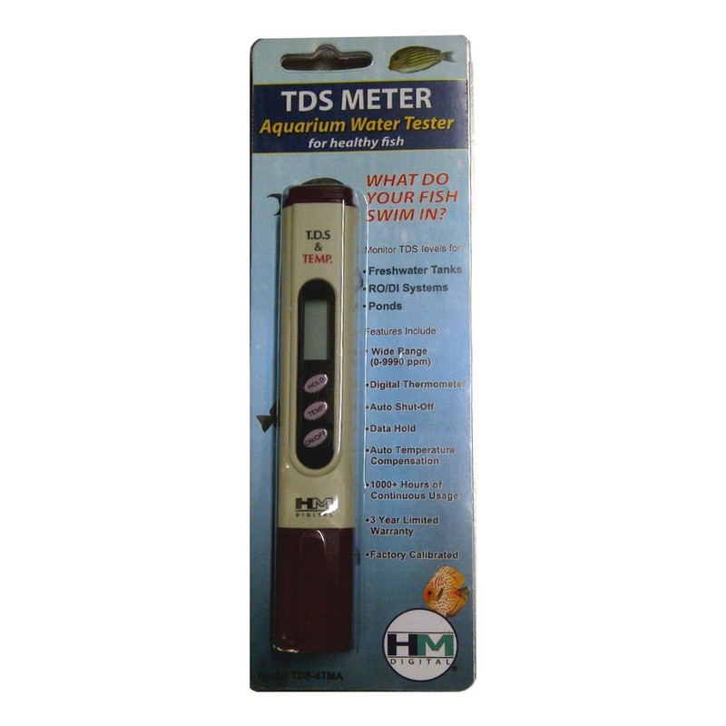 HM Digital TDS-4TMA Pocket Size TDS Tester Meter for Freshwater