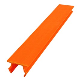 8020, Plastic Economy T-Slot Cover 80/20 Slot Dust Protection Cover for Aluminum Extrusion x 72.5" Long (2827, 15 and 40 Series, Orange, 10)