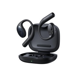 1MORE S51 Open Ear Headphones, Ultra-Lightweight Design, Secure Fit, Open Ear Earbuds Wireless Bluetooth, 40H Playtime, Bass More+ Technology, IPX5 Waterproof, Clear Calls, Game Mode