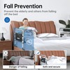 Dual Bed Side Hand Rail, Bed Assist Rail Adjustable Medical