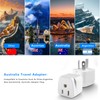 New Zealand Power Adapter USA to Australia Plug Adapter Australia