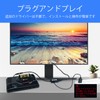 Mcbazel セガMD1/MD2/SNK専用 HDMI コンバーター 1080p/720p画質切り替え アスペクト比切り替えスイッチ内蔵 4:3から16:9変換可能 セガメガドライブ/SNK HDMI変換接続コンバーター-ブラック