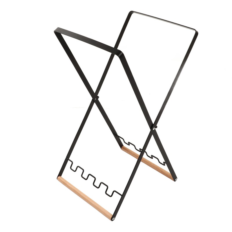 Trash Bag Holder Stand Folding Rust Resistance Plastic Recycling Bag