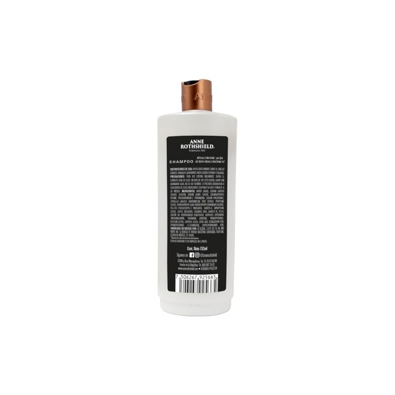 ANNE ROTHSHIELD Shampoo Acido Hialuronico 700 ml