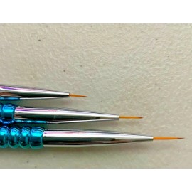 3Pcs UV gel brush set