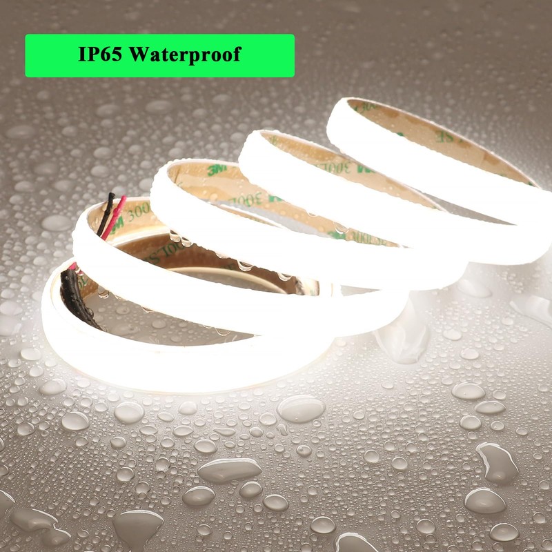 JOYLIT 24V Diffused COB LED Strip Lights Dual Row 16.4FT