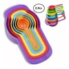 RIVERSOFY Tazas Cucharas Medidoras Fondant Cocina Reposteria 6pz