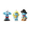 Plastoy Series Tube of 3 Figures The Smurfs Eveil 60846