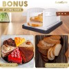 SliceElite Bread Slicer Guide With Bonus Bread Knife