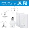 DEWENWILS Remote Control Light Socket Wireless Light Switch for Light